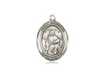 St. Deborah Medal, Sterling Silver, Medium, Dime Size 