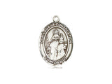 Our Lady of Consolation Medal, Sterling Silver, Medium, Dime Size 