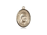 Blessed Teresa of Calcutta Medal, Gold Filled, Medium, Dime Size 