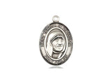 Blessed Teresa of Calcutta Medal, Sterling Silver, Medium, Dime Size 