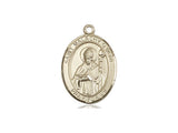 St. Malachy O'more Medal, Gold Filled, Medium, Dime Size 