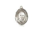 St. Hannibal Medal, Sterling Silver, Medium, Dime Size 