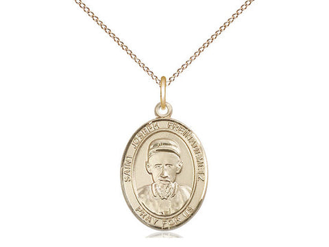 St. Joseph Freinademetz Medal, Gold Filled, Medium, Dime Size 