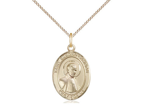 St. Edmund Campion Medal, Gold Filled, Medium, Dime Size 
