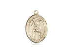St. Regina Medal, Gold Filled, Medium, Dime Size 