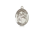 St. Nimatullah Medal, Sterling Silver, Medium, Dime Size 