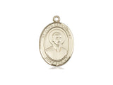 St. John Berchmans Medal, Gold Filled, Medium, Dime Size 