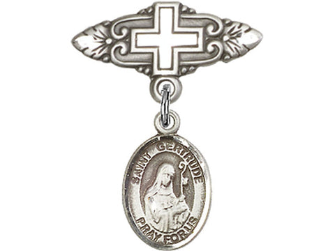 St Gertrude of Nivelles Baby Badge
