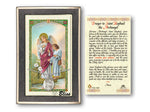St Raphael the Archangel Prayer Card with Medal