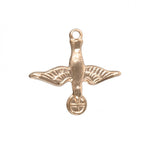 Holy Spirit Pendant, 16 Karat Gold Over Sterling Silver with Chain -