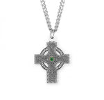 Sterling Silver Irish Celtic Cross Pendant