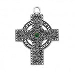 Sterling Silver Irish Celtic Cross Pendant