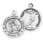 St. Sebastian Soccer Medal With Chain 