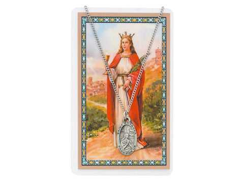 St. Barbara Prayer Card Set