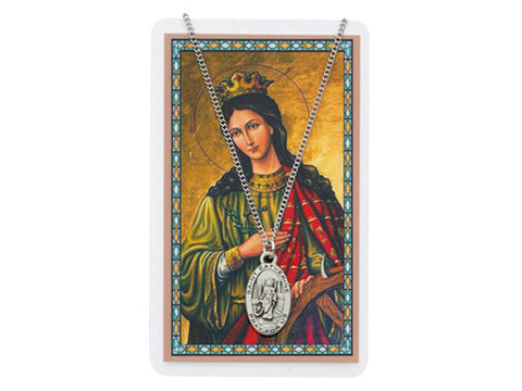 St. Catherine Prayer Card Set
