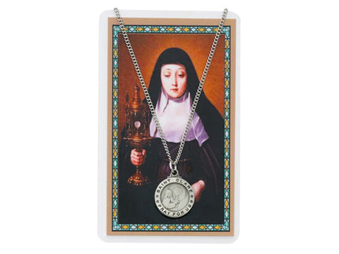 St. Clare Prayer Card Set