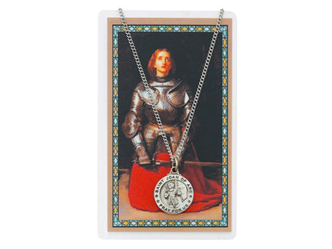 St. Joan Of Arc Prayer Card Set