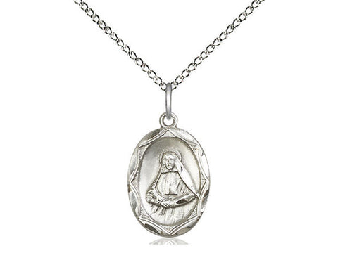 St. Frances Cabrini Medal, Sterling Silver 