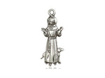 St. Francis Medal, Sterling Silver 